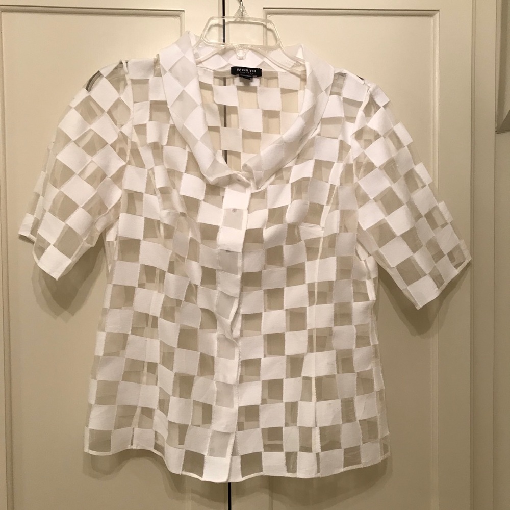Worth - Sheer Check Shirt